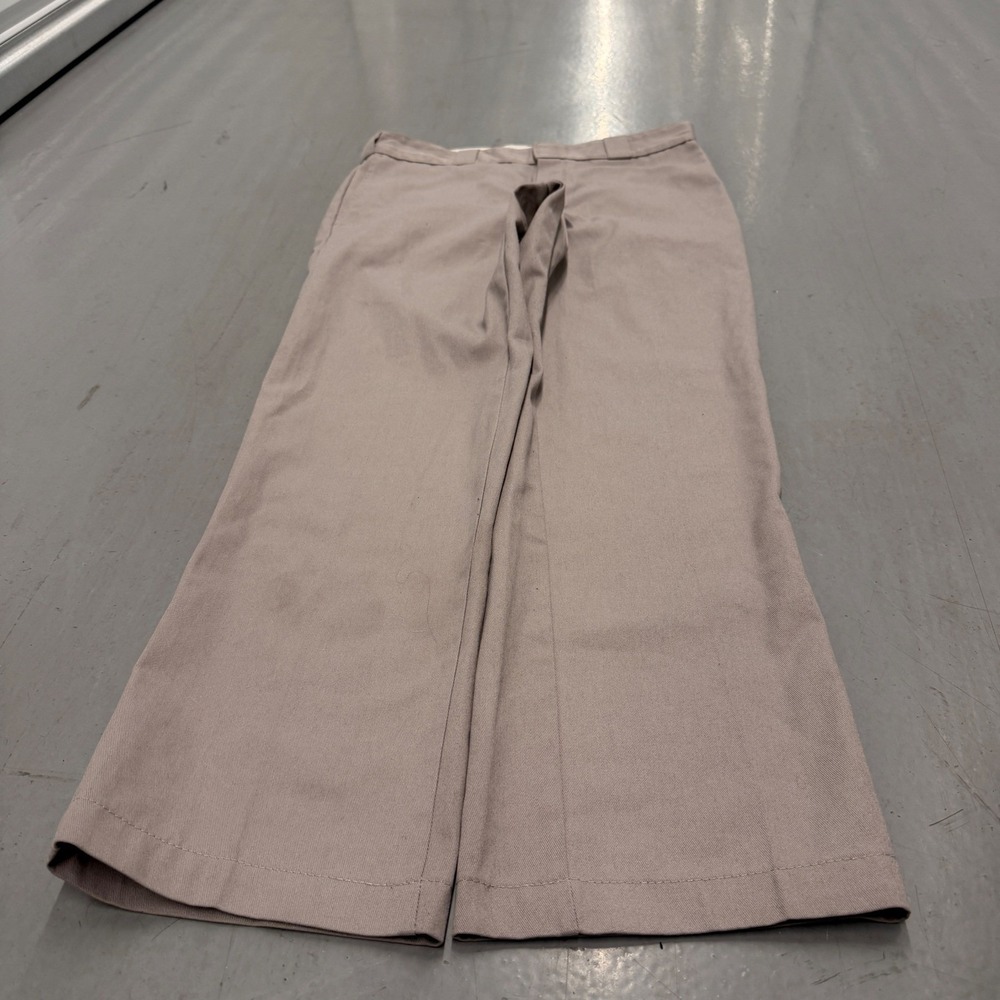Dickies 874 Original Fit Work Pants Khaki Tan Straight Leg Size 33x30